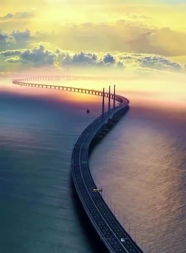 В Китае открыли самый длинный мост в мире 