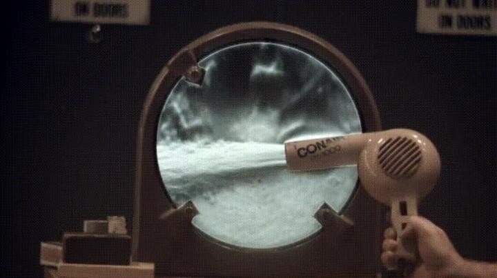 Визуализация воздушных потоков