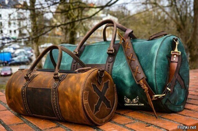 Делаю сумки из кожи заказчика