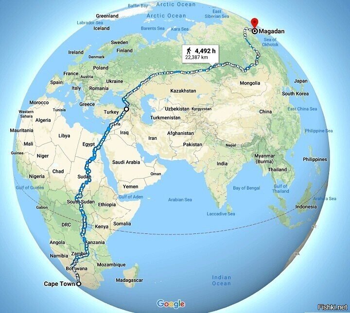 Самая длинная дорога