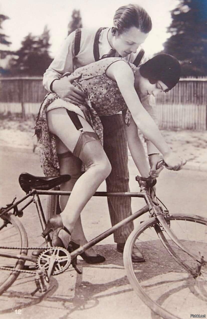 Фото 1910г,девица в беде