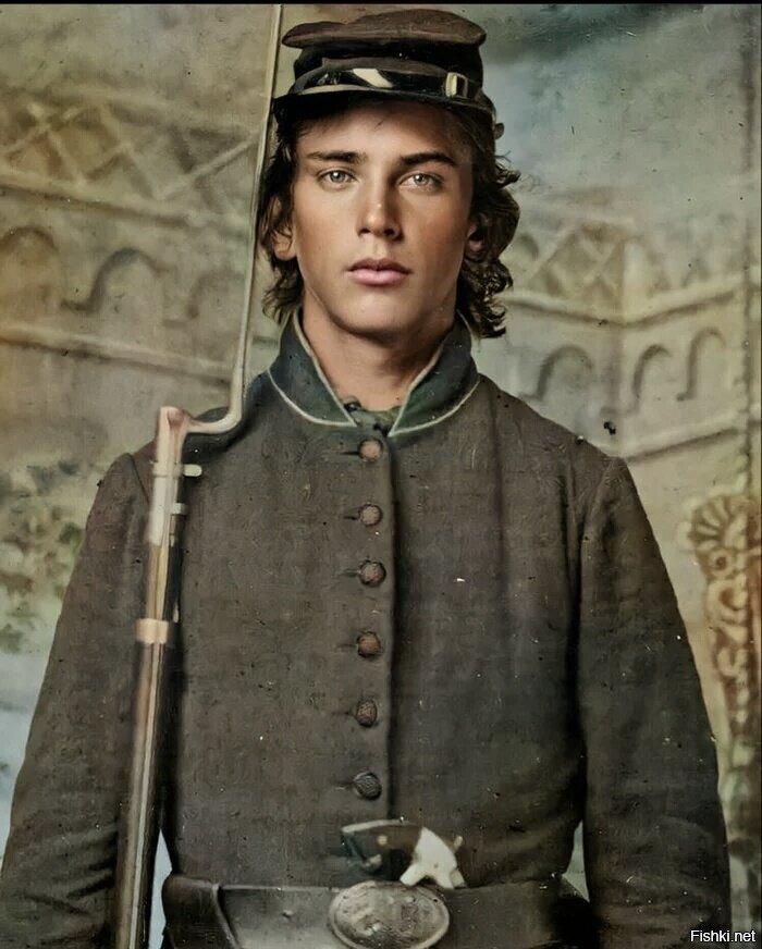 Американский солдат гражданской войны, 1861 год