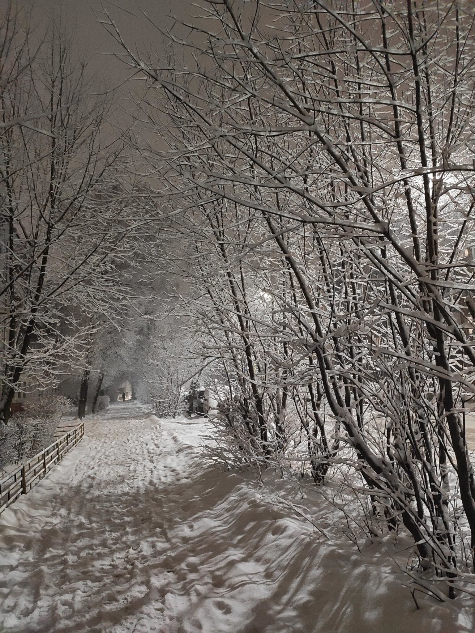 А у нас сегодня вечером вот так