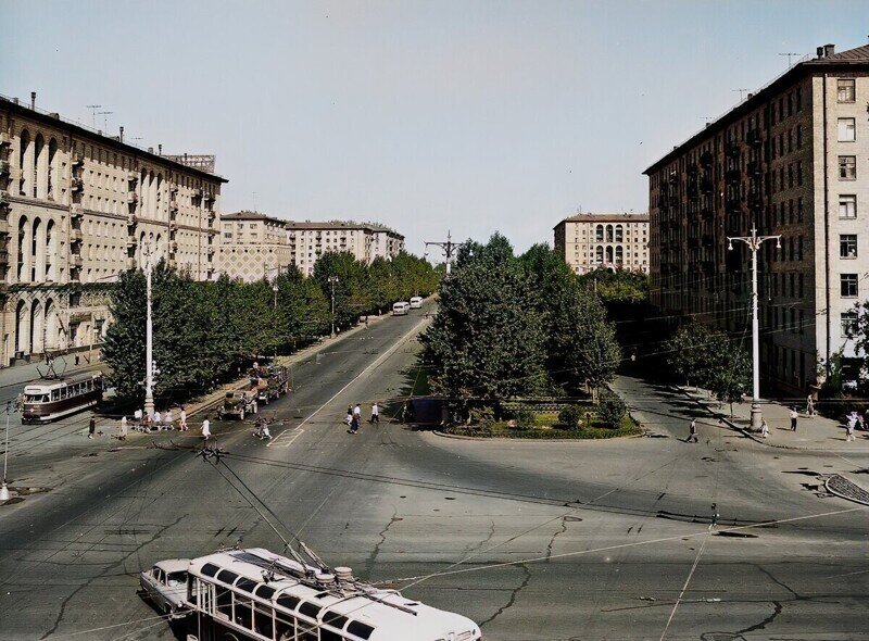 Москва. Какой была жизнь в Юго-Западном округе города 40-50 + лет тому назад