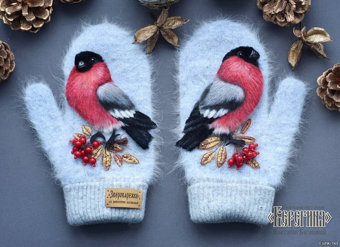 Варежки от Виктории Богаковой