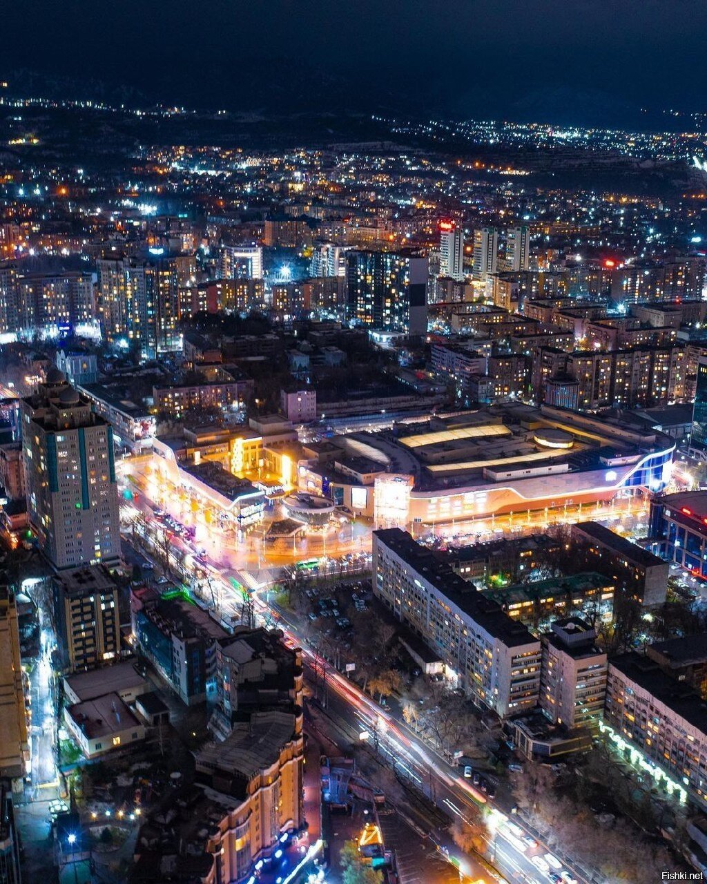 Вечерняя Алма-Ата