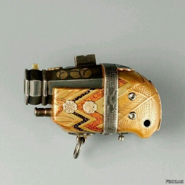 Японский фитильный пистолет эпохи Эдо