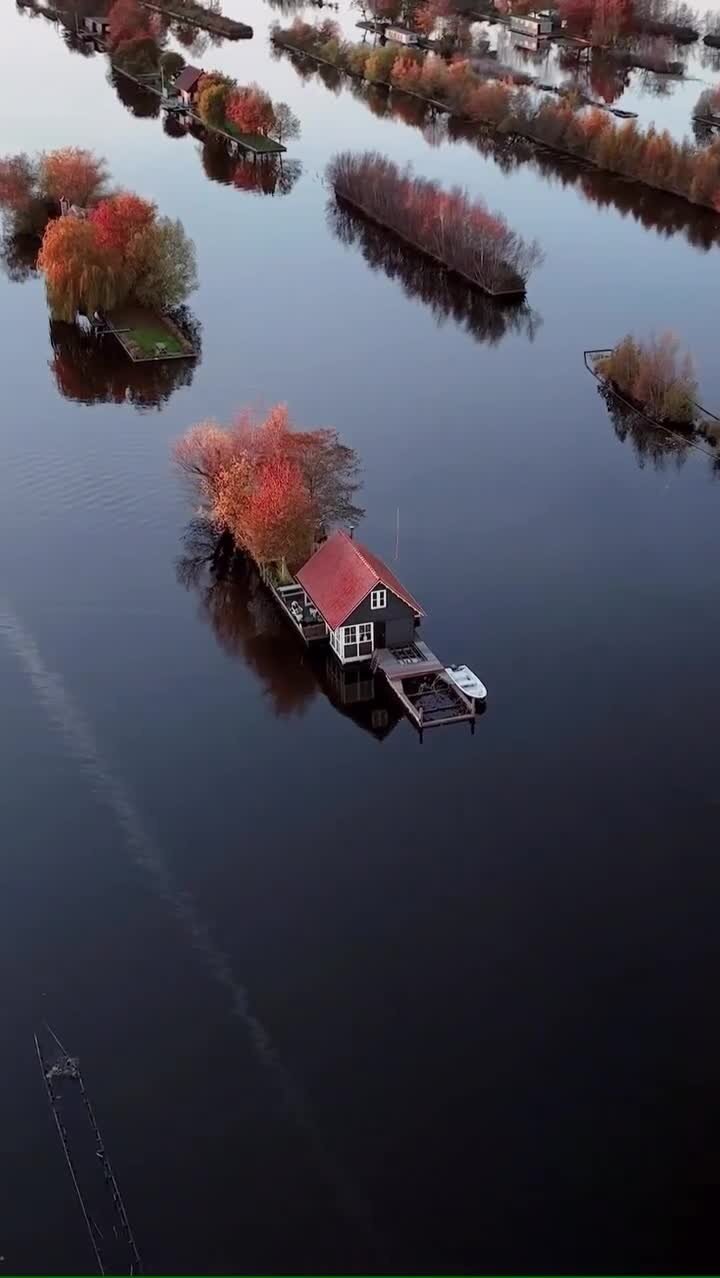 Деревня на воде в нидерландах фото