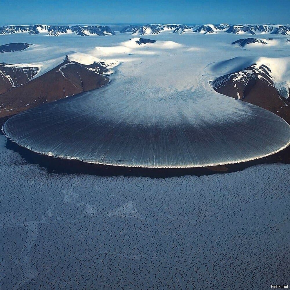 Ледник Слоновья нога в Гренландии