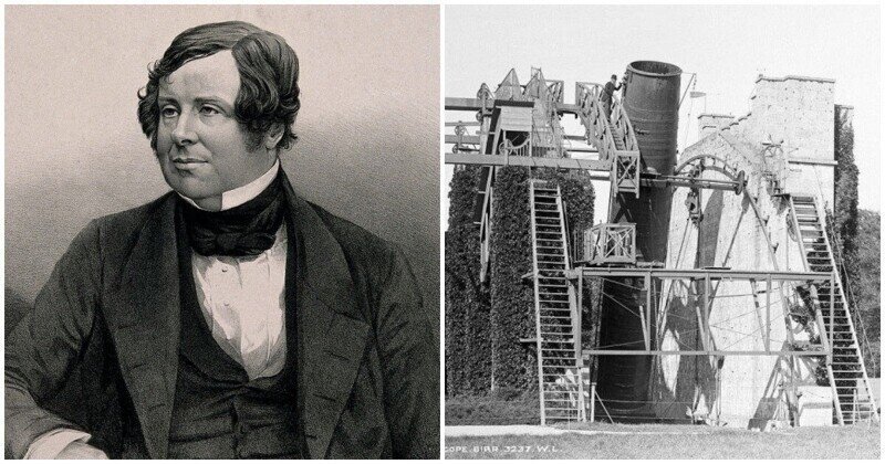 Как в 19 веке смогли построить огромный 12-тонный телескоп