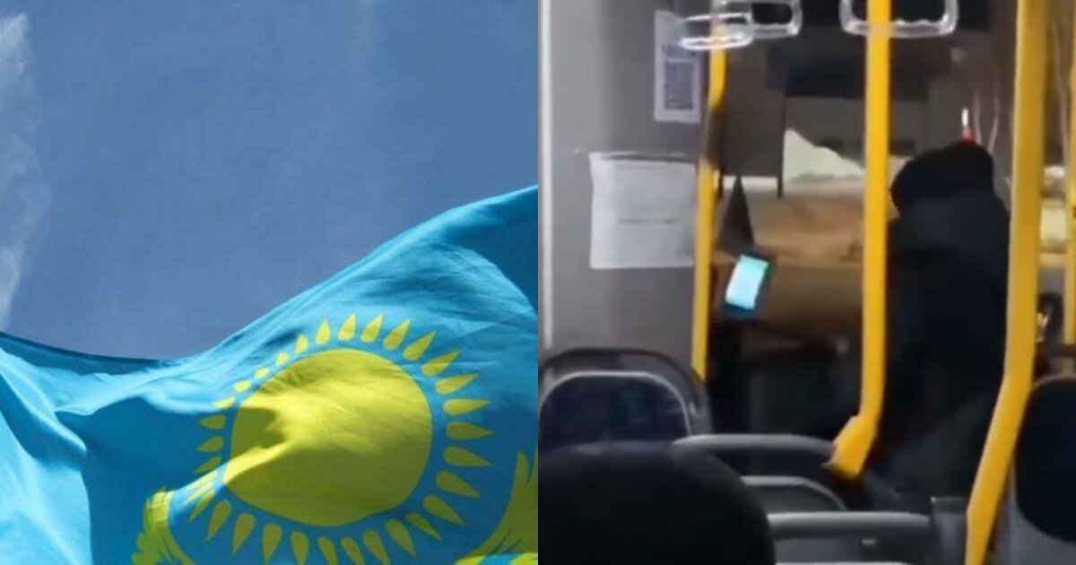 "Ты русский, рот закрой!": казашка не заплатила за проезд и устроила скандал из-за замечания водителя автобуса