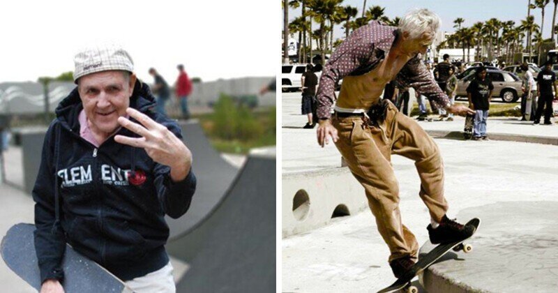 Рвем возрастные стереотипы: старички на скейте