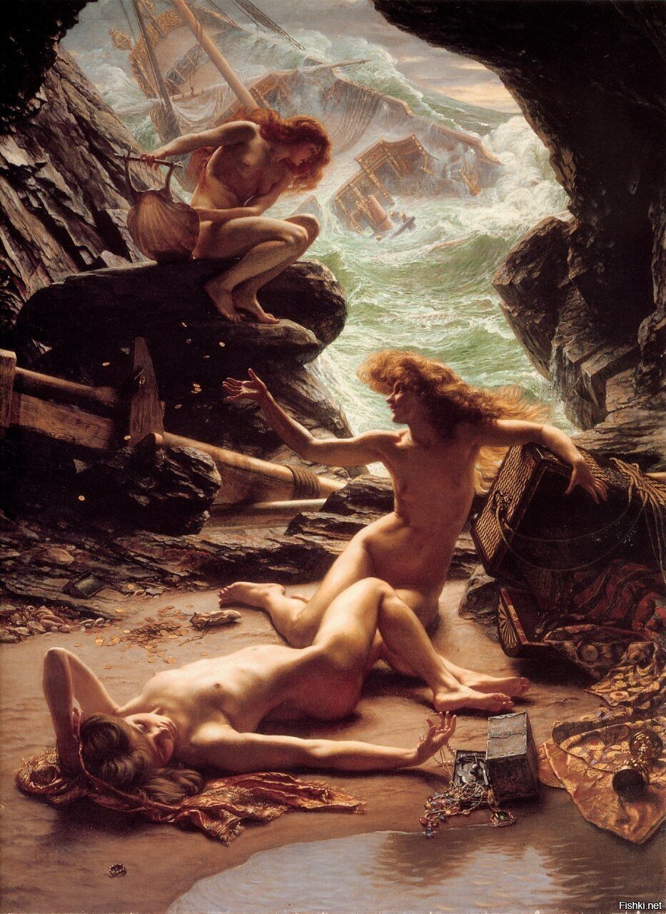 Грот штормовых нимф, Эдвард Поинтер, 1902
