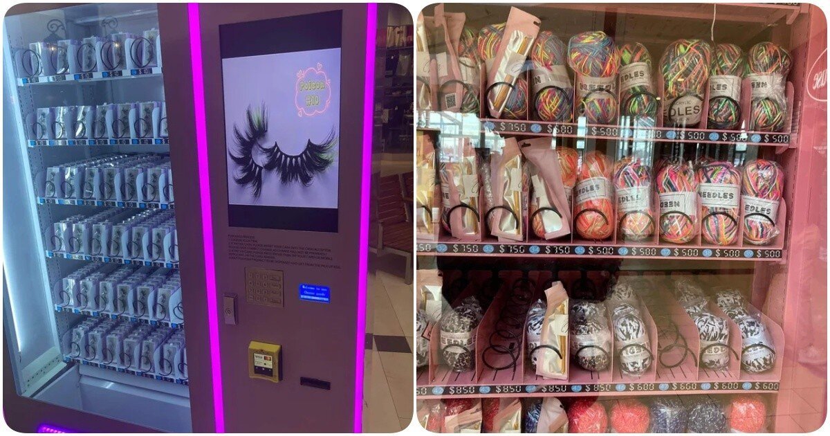Крутые торговые автоматы из разных стран, при виде которых рука так и тянется к кошельку