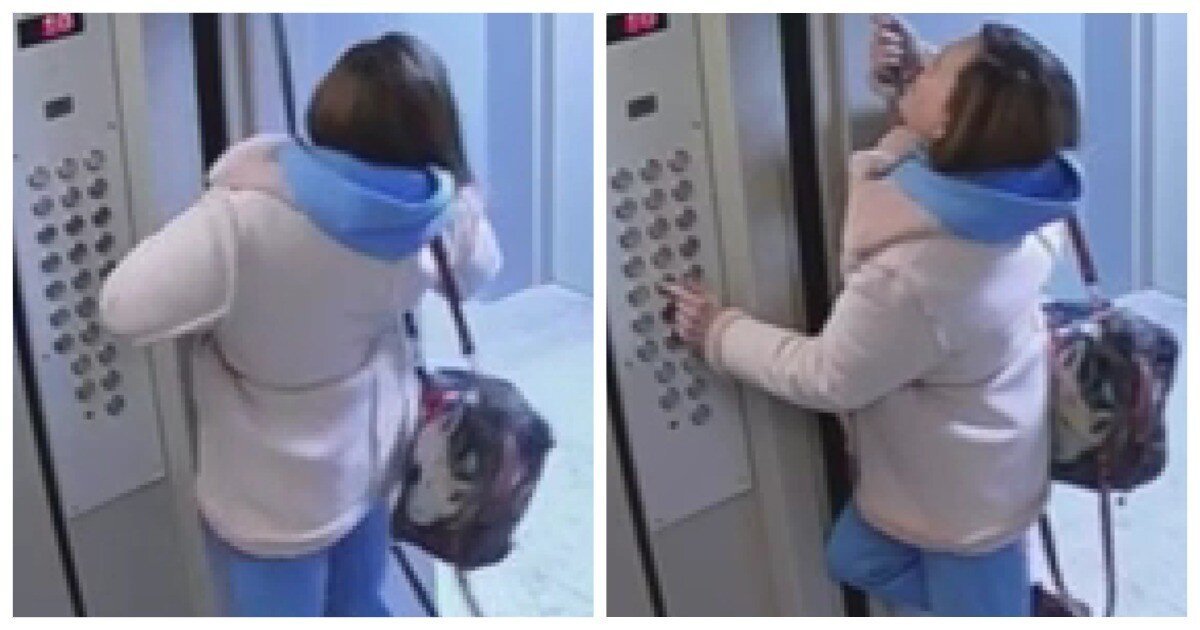 В Казани девушка повисла в лифте на поводке от собаки и чуть не погибла