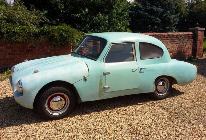 Редкая английская машина Fairthorpe Electrina 1963 года: одна из двух уцелевших