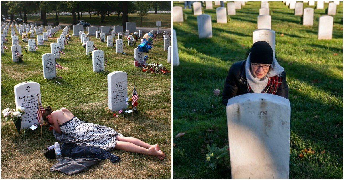 Различие кладбищ в США и в России