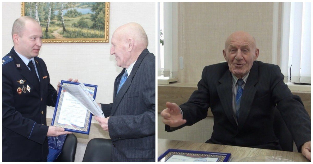 В Костроме 80-летний пенсионер перехитрил телефонных мошенников и получил награду от полиции