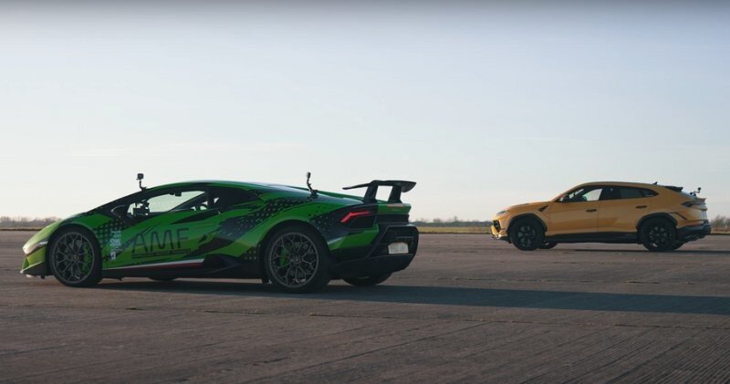 Lamborghini Performante против Lamborghini Urus. Кто кого?