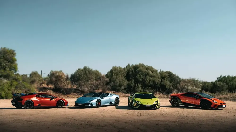 Lamborghini устроила прощальный тур для суперкара Huracan