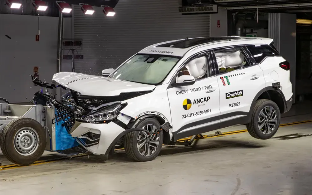 Chery, Geely и BMW по результатам краш-теста признали самыми безопасными автомобилями
