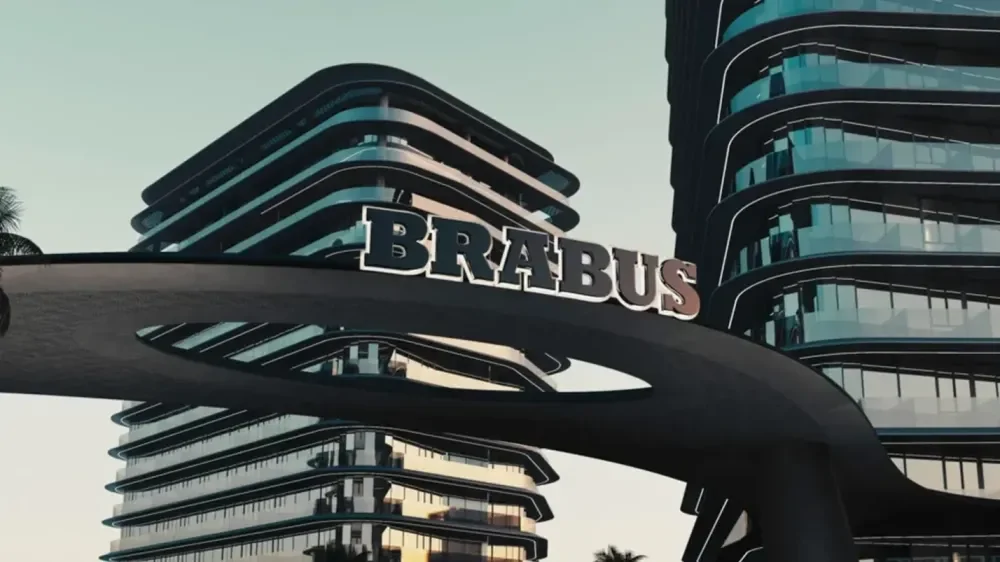 Тюнинг-ателье Brabus показало проект жилого комплекса для богачей в Абу-Даби