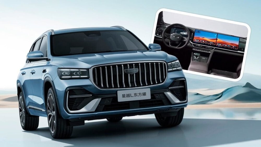 Обновлённый Geely Monjaro получил новый салон