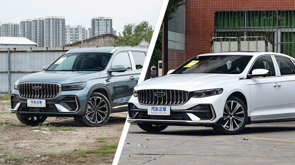В Китае начались продажи обновлённых Geely Monjaro и Preface