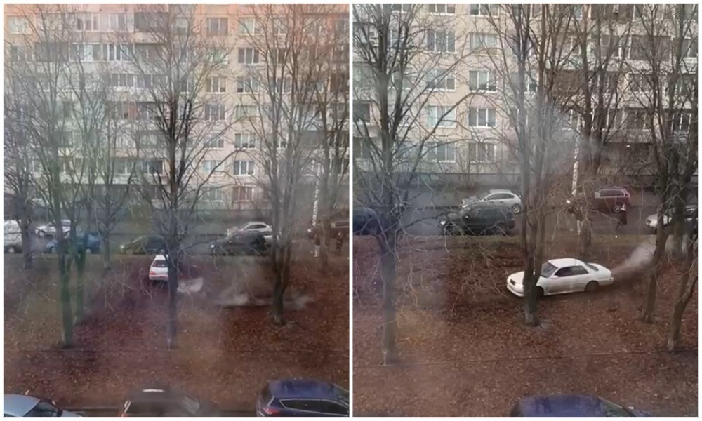 Нашёл место для дрифта