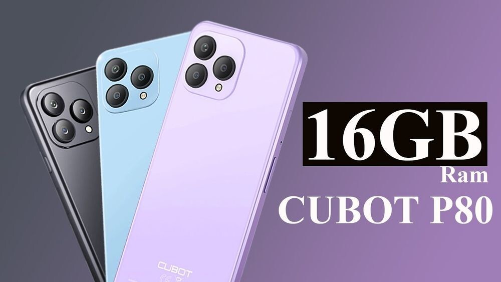 Новый смартфон Cubot P80 доступен со скидкой