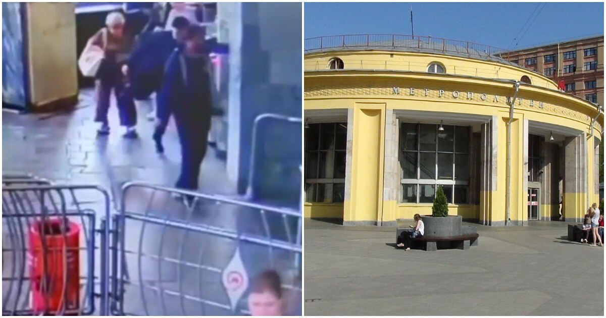 В московском метро "заяц" ударил женщину за сделанное замечание