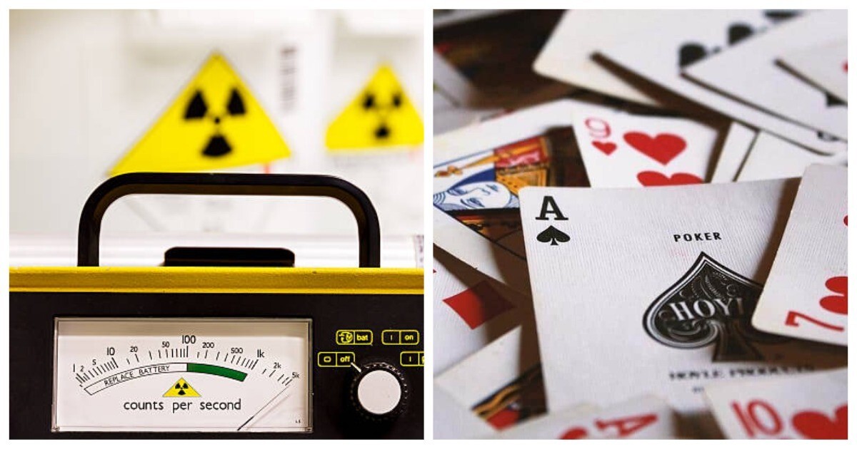 Карточный шулер попыталась провезти в Москву две колоды с радиоактивными картами