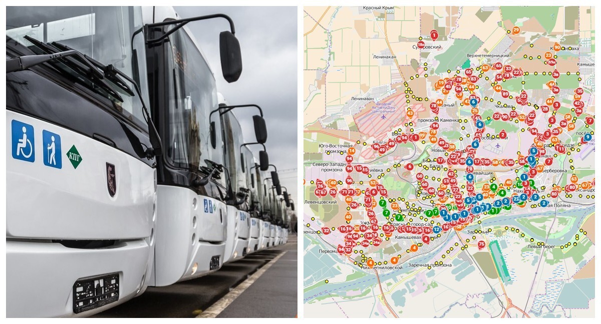 В Ростове компания-перевозчик вместо автобусов выпускала на маршруты легковушки с маячками ГЛОНАСС