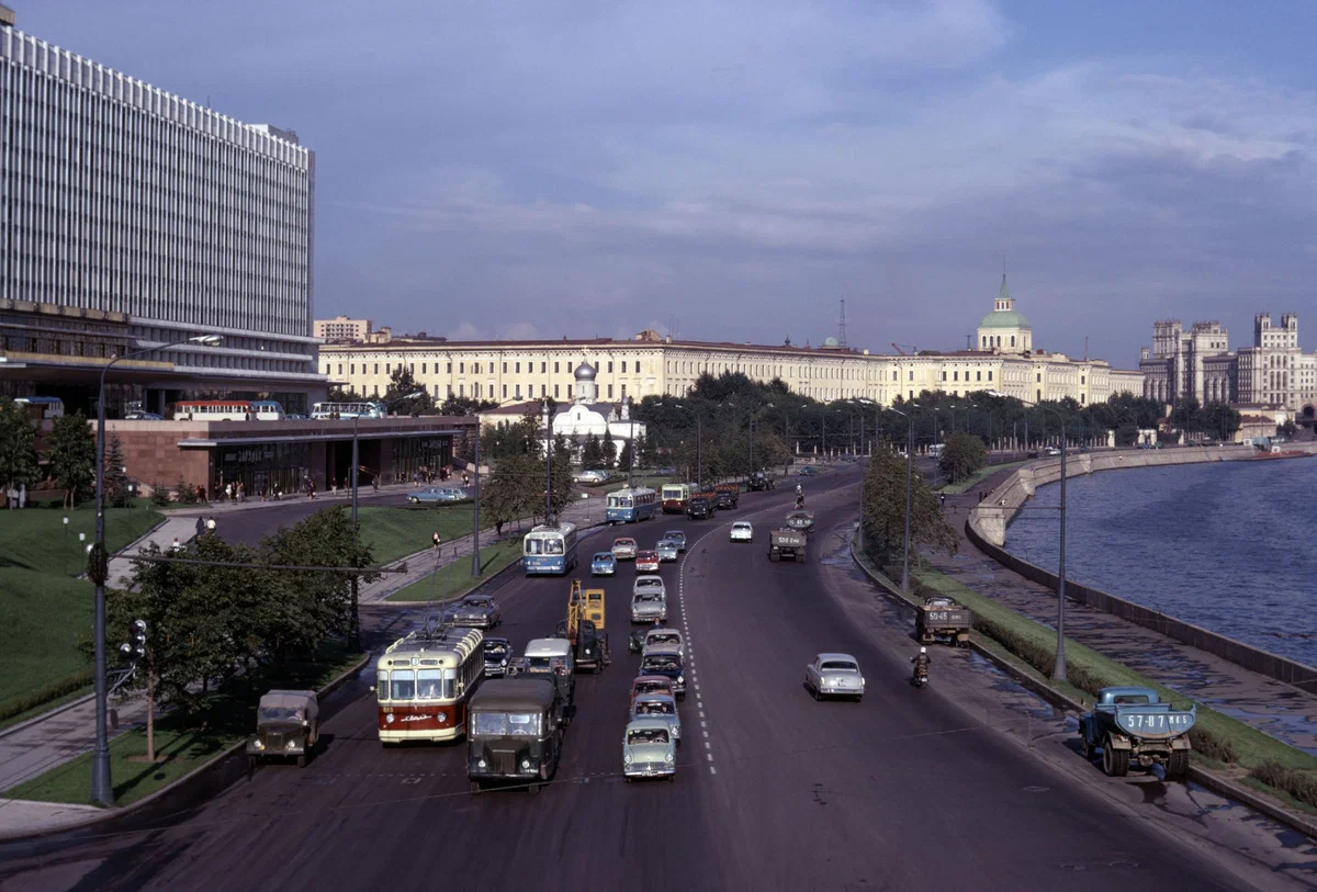Прогулка по Москве 1968 года
