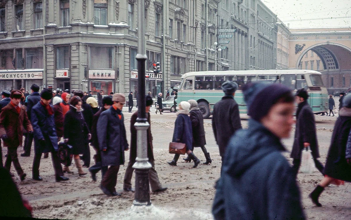 Прогулка по Ленинграду 1971 года