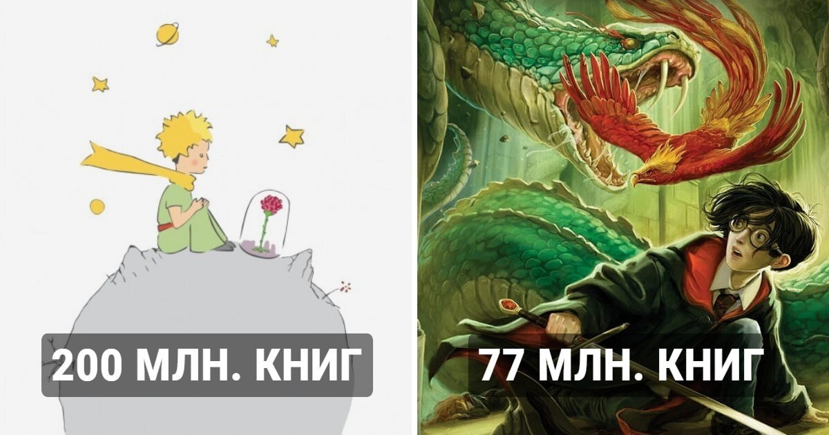 17 самых продаваемых книг в мире, которые разошлись с очень большим тиражом