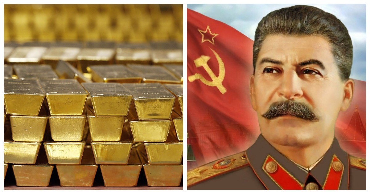 Золото Сталина: сколько драгметалла оставил в казне вождь после смерти