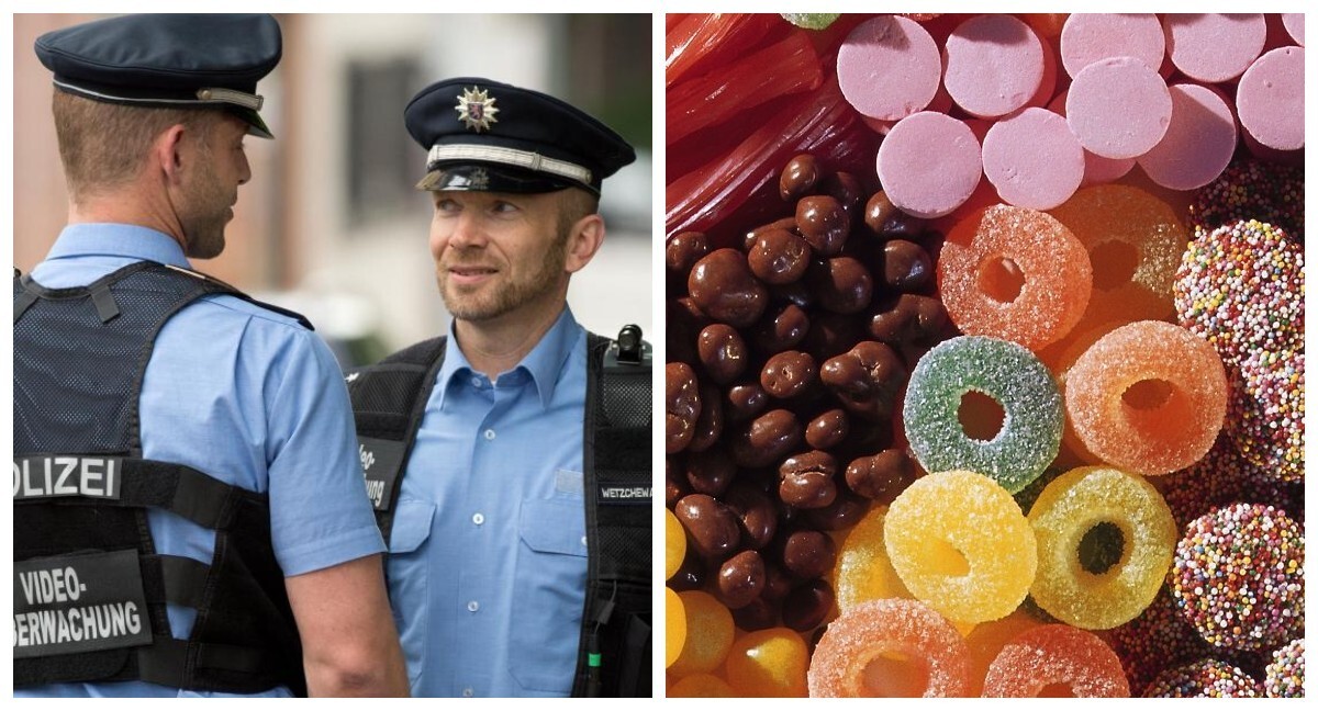 Немецкая полиция запасается печеньем и вареньем
