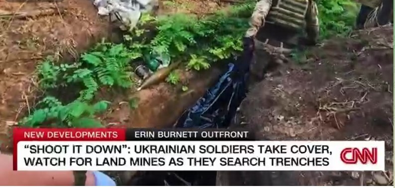 CNN показывает тела погибших контрнаступателей, как результат нахрюка ВСУ