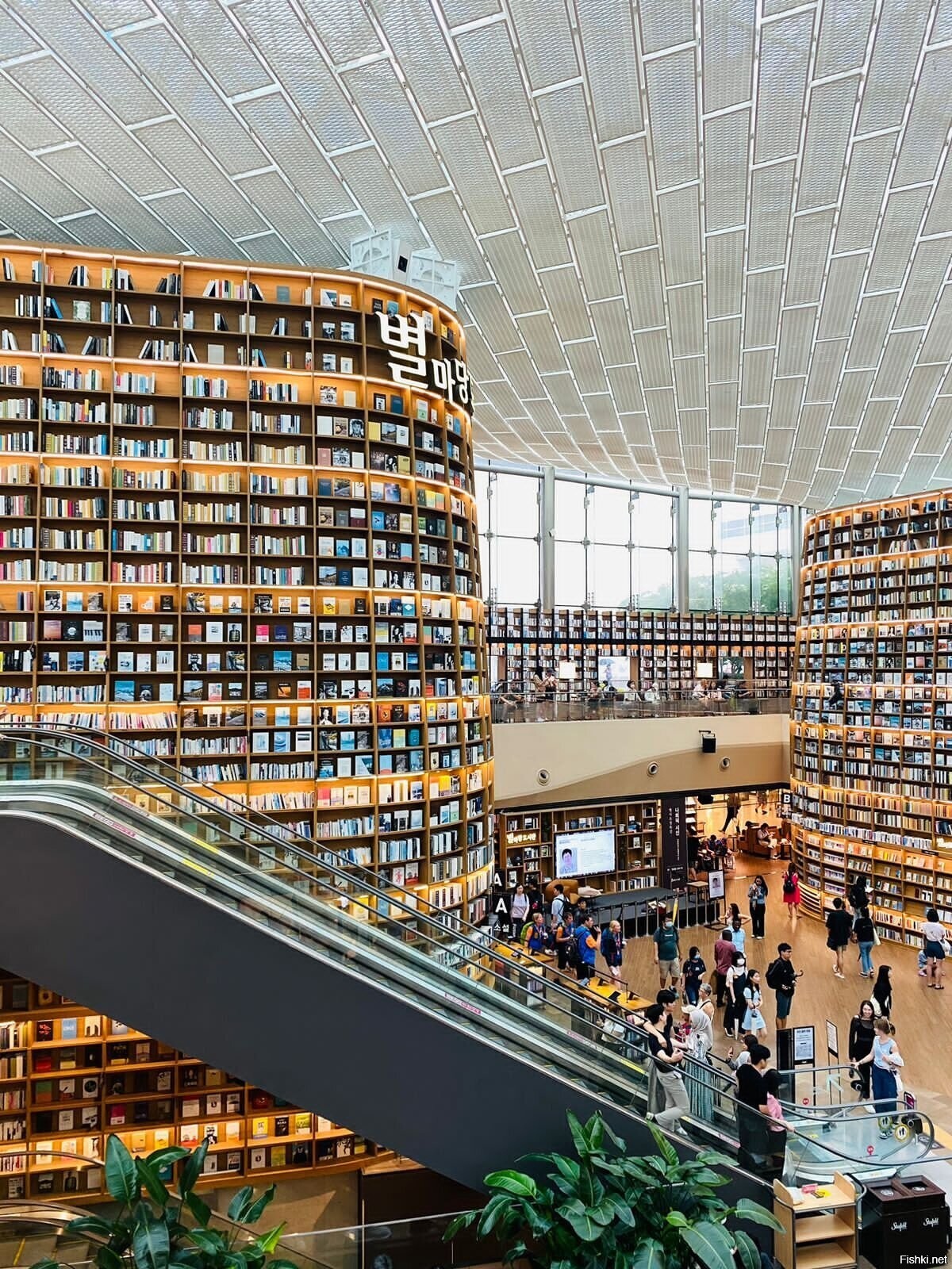 Библиотека Starfield в Сеуле