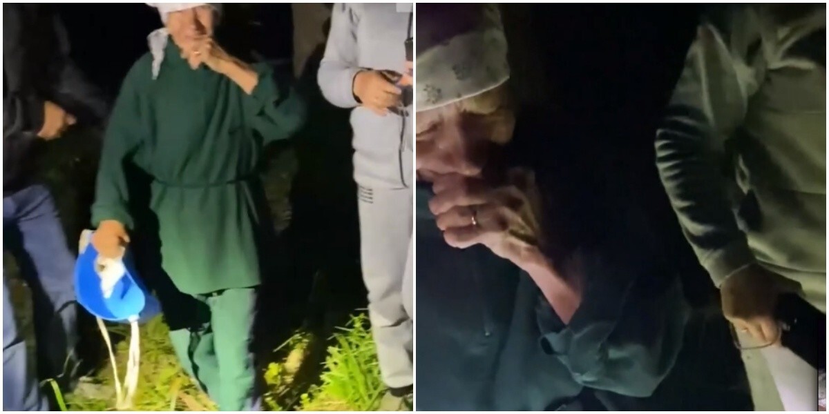 Сын вынес мать на плечах: на Урале в лесу нашли заблудившуюся 74-летнюю бабушку