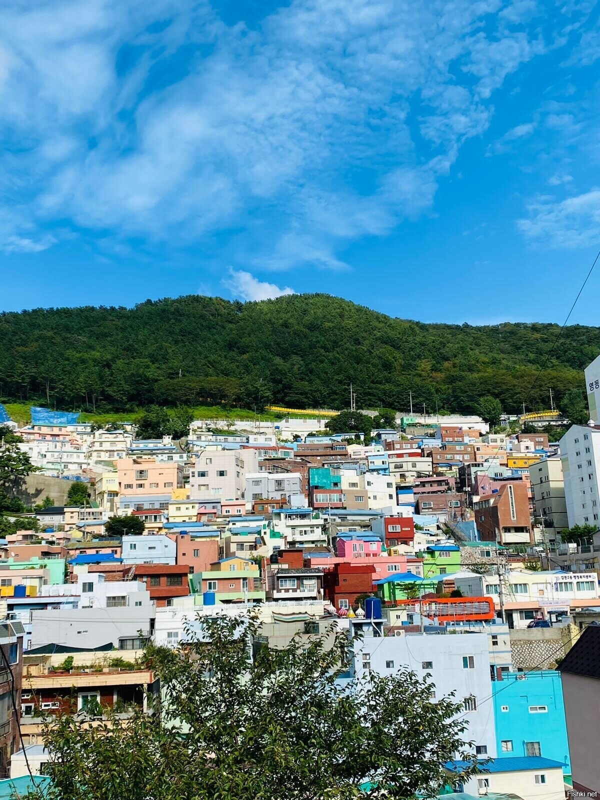 Культурная деревня Gamcheon, Пусан, Южная Корея
