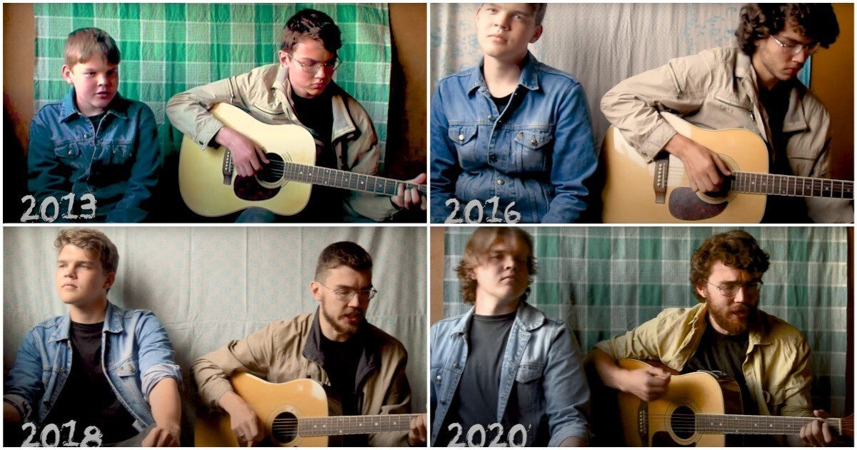 Тогда и сейчас: парни на протяжении 10 лет пели одну песню