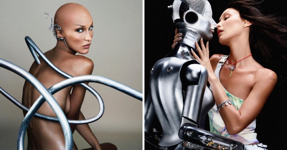 Белла Хадид снялась в инопланетной кампании модного бренда