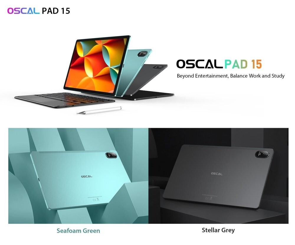 Экран больше, производительность выше, цена ниже: флагманский планшет Pad 15 от Oscal