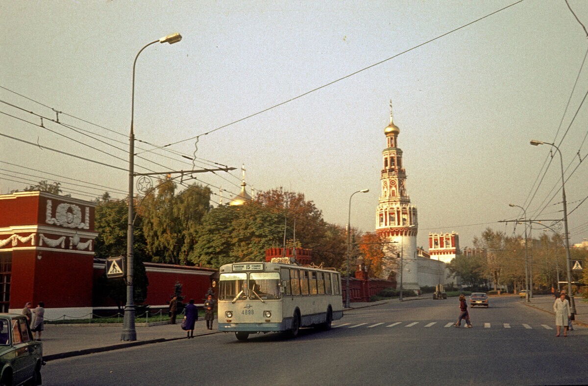 Прогулка по Москве 1983 года