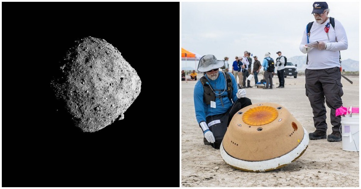 "Большой день в истории": на Землю вернулась капсула с грунтом с астероида Бенну