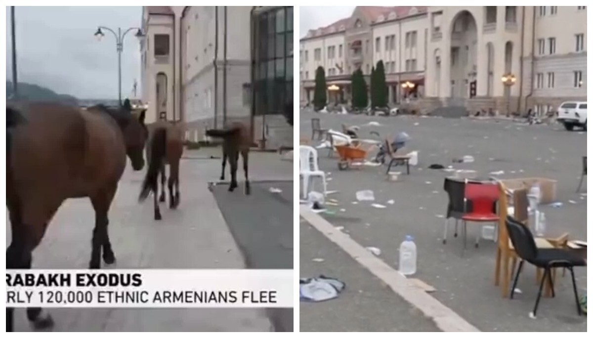 "Городу нужны люди". Канал Аl Jazeera показал репортаж из оставленного армянами Степанакерта