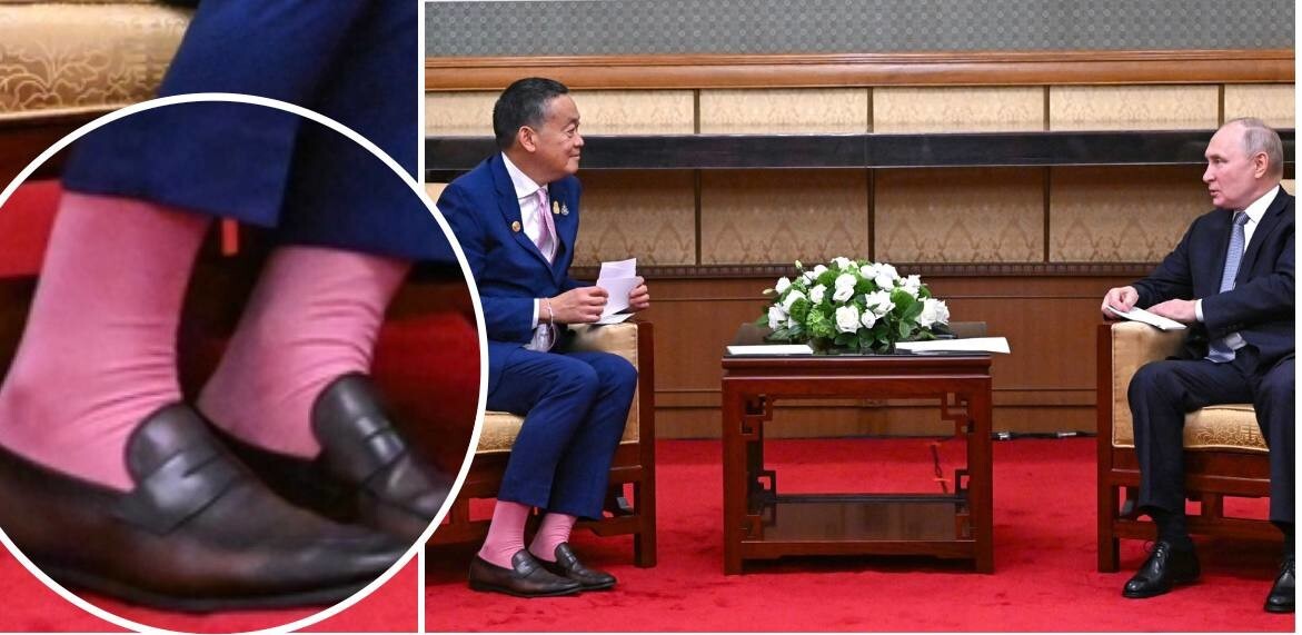 "По одёжке встречают", или как мир взволновали розовые носки премьера Таиланда