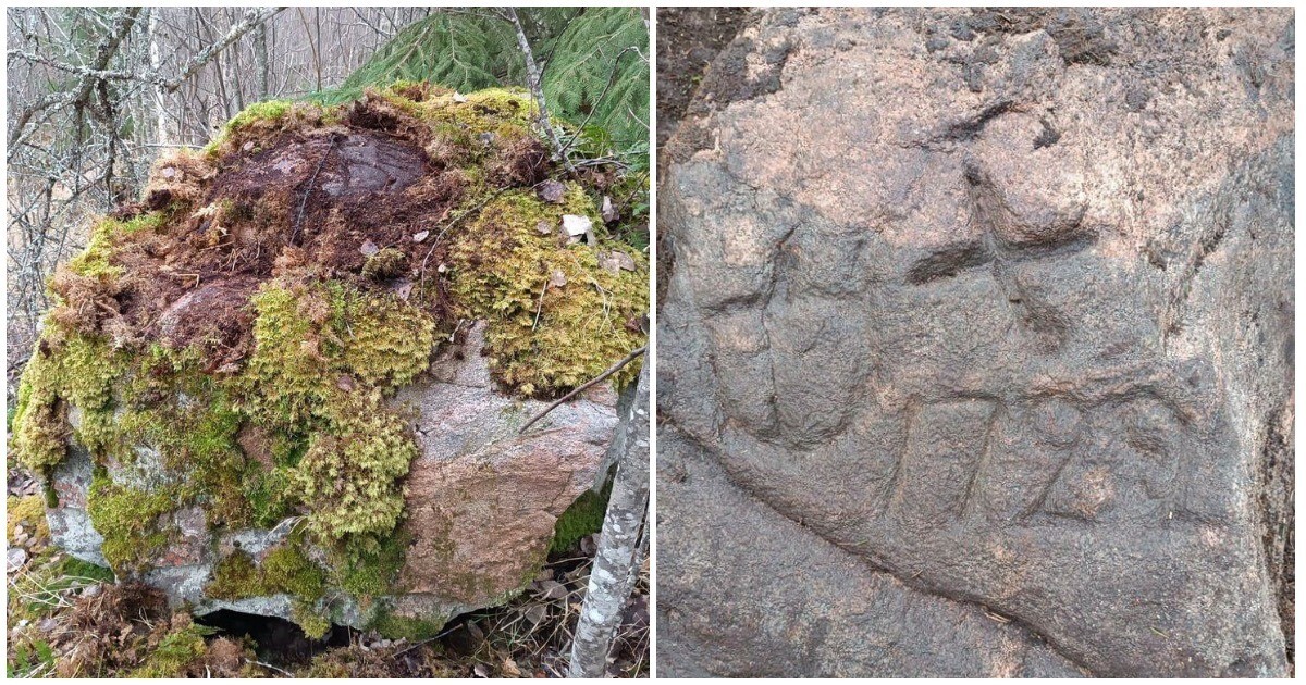 В Ленобласти нашли пограничный камень, за которым раньше находилась Швеция